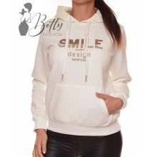 Smile feliratos, laza fazonú pulóver S/M, M/L, L/XL