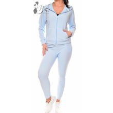 Egyszínű, kapucnis melegítő együttes M/L, XL/XXL