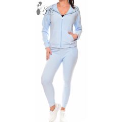 Egyszínű, kapucnis melegítő együttes M/L, XL/XXL