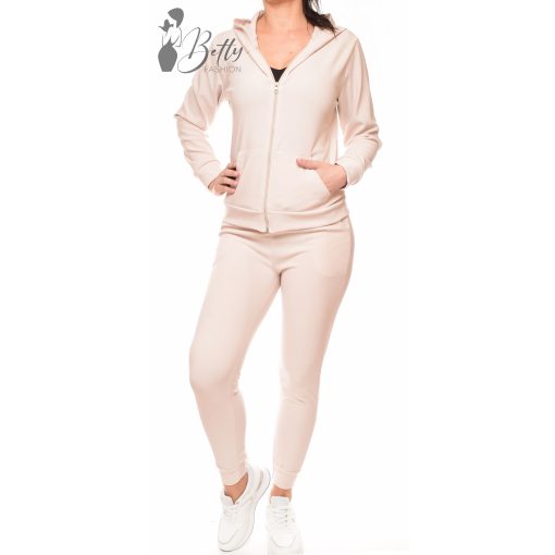 Egyszínű, kapucnis melegítő együttes M/L, XL/XXL