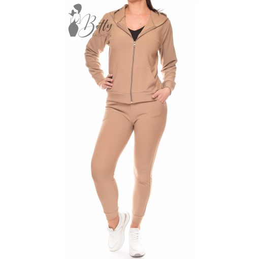 Egyszínű, kapucnis melegítő együttes M/L, XL/XXL