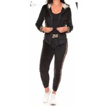 Leopárdmintás, puha plüss melegítő együttes M/L, XL/XXL 