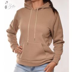 Belebújós fazonú, polárbélelt pulóver S/M, L/XL