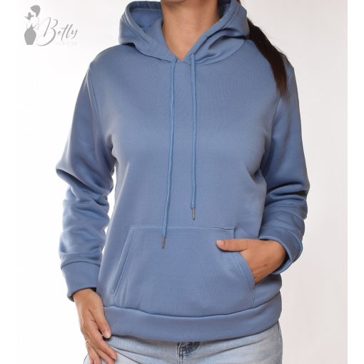 Belebújós fazonú, polárbélelt pulóver S/M, L/XL