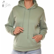Belebújós fazonú, polárbélelt pulóver S/M, L/XL