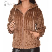 Puha szőrmés pulóver, kiskabát M/L, XL/XXL
