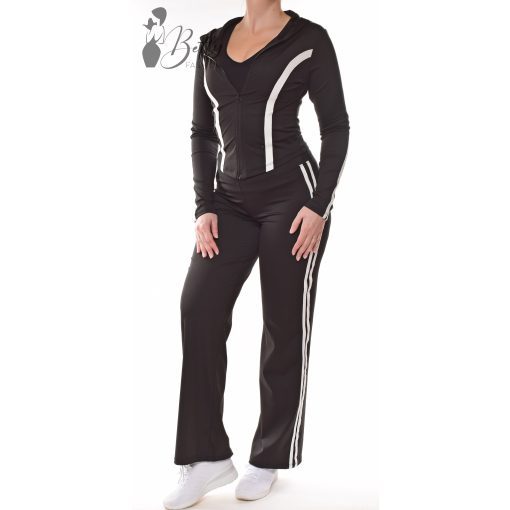 Csíkos betétes melegítő együttes S/M, L/XL