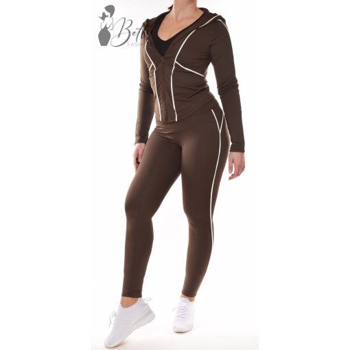 Csíkos betétes melegítő együttes S/M, L/XL