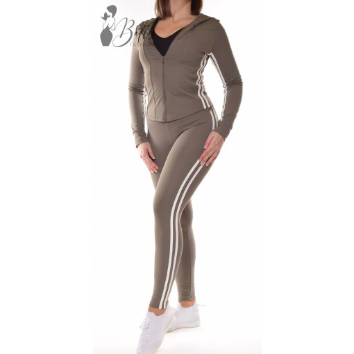 Oldalt csíkos melegítő együttes S/M, L/XL