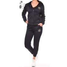 Kapucnis, rózsamintás melegítő együttes S/M, L/XL