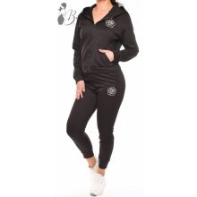 Kapucnis, rózsamintás melegítő együttes S/M, L/XL