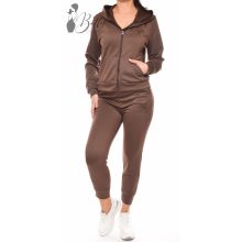 Kapucnis, rózsamintás melegítő együttes S/M, L/XL