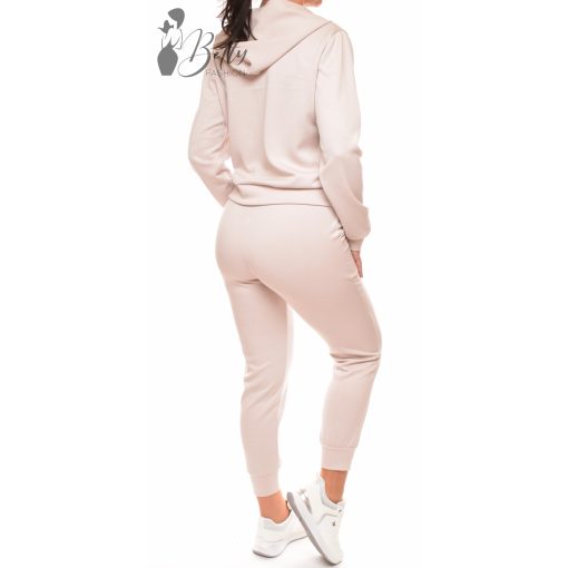 Kapucnis, rózsamintás melegítő együttes S/M, L/XL