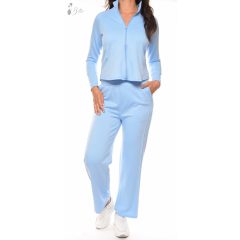 Egyszínű, álló galléros melegítő együttes S/M, L/XL