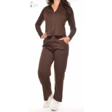 Egyszínű, álló galléros melegítő együttes S/M, L/XL