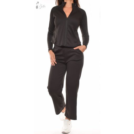 Egyszínű, álló galléros melegítő együttes S/M, L/XL