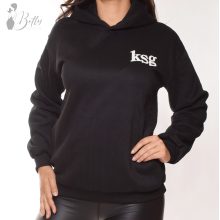 Kapucnis, laza polárbélelt pulóver S/M, M/L, L/XL