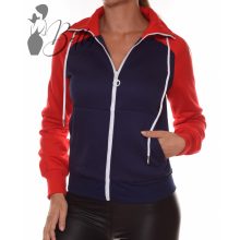 Ujján eltérő színű, polárbélelt pulóver S, M, L, XL