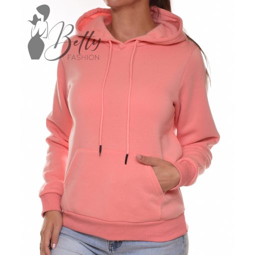 Kenguru zsebes, polárbélelt, kapucnis, pulóver S, M, L, XL, 2XL