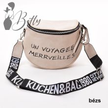 Feliratos oldaltáska