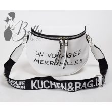 Feliratos oldaltáska