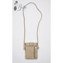 Kisméretű, elején gyékény hatású oldaltáska