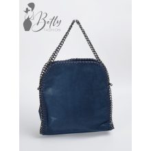 Láncos pántú, velúrhatású oldaltáska