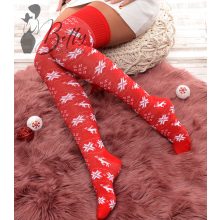 Hópehely mintás combzokni 