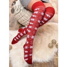 Norvég mintás combzokni 