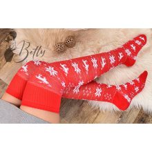 Norvég mintás combzokni 