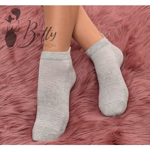 Egyszínű bokazokni 5 pár/csomag