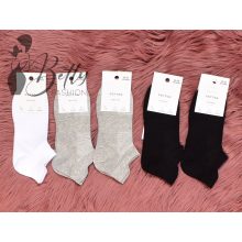 Egyszínű bokazokni 5 pár/csomag