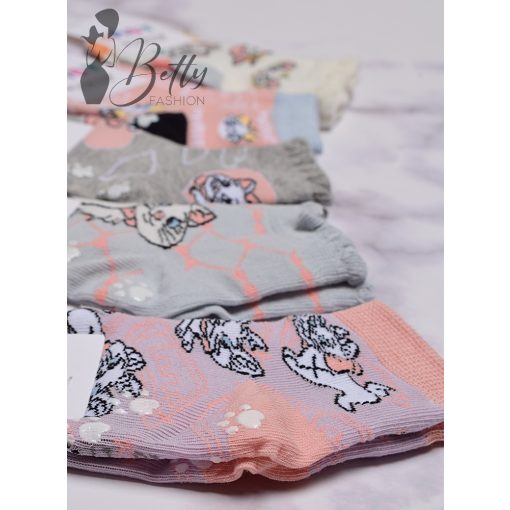 Cicamintás gyerekzokni 5 pár/csomag