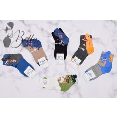 Dinoszaurusz mintás gyerekzokni 5 pár/csomag