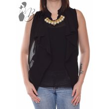 White Top with Jewelry Embellishment S/M